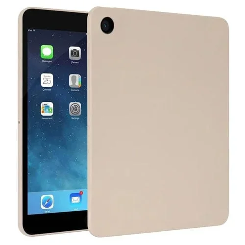 Funda para Tableta TPU para iPad Mini 5/4/3/2 Protección con Spray de Aceite (Blanco Leche)