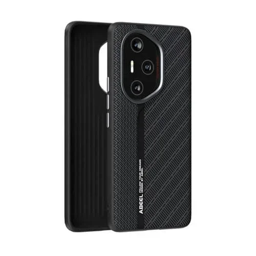 Funda para Teléfono Abeel 6D con Microrelieve para Honor 300 Pro (Negra)