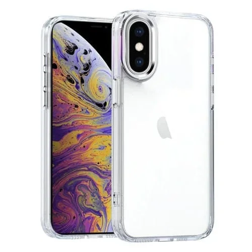 Funda para Teléfono Acrílico iPhone Xs / X Alta Translucidez (Blanco)