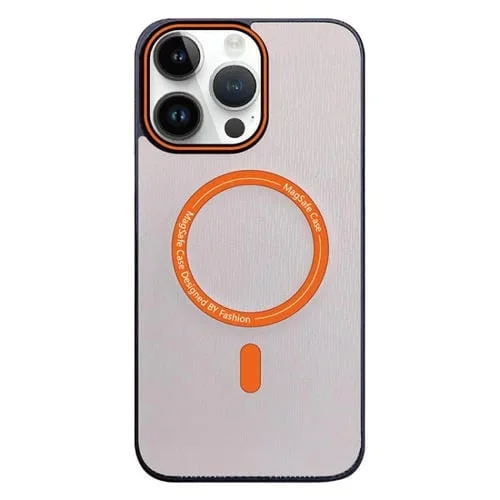 Funda para Teléfono Apple iPhone 12 Pro Max Textura Madera Imitación Magsafe (Rosa)