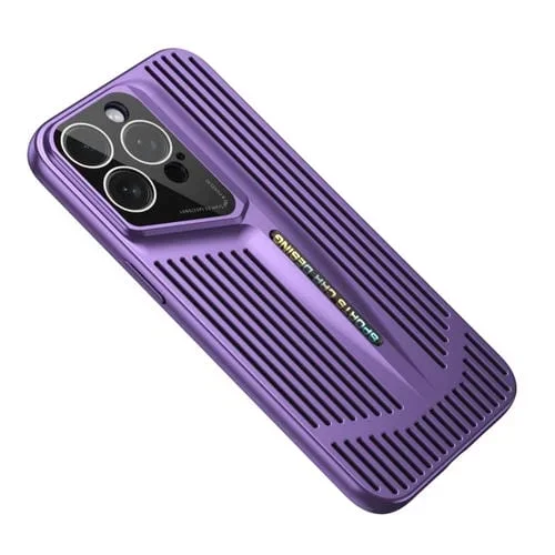 Funda para Teléfono Blade Cooling PC para iPhone 12 Pro Max (Púrpura Oscuro)