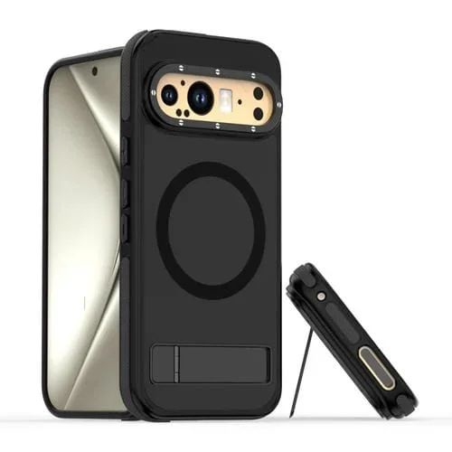 Funda para Teléfono Google Pixel 9/9 Pro con Soporte Magsafe y Tacto Suave (Negra)
