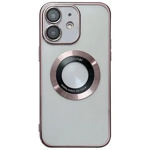 Funda para Teléfono iPhone 11 Magsafe Galvanoplastia TPU (Rosa)