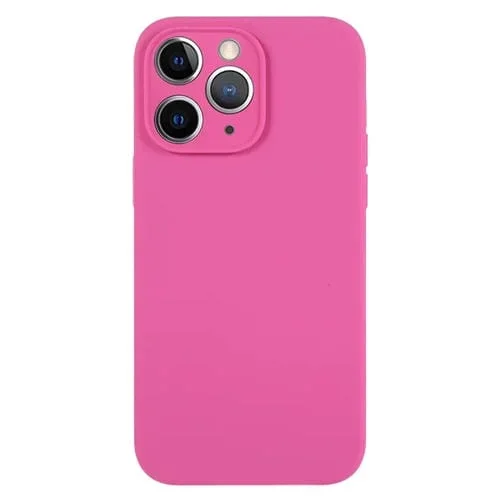 Funda para Teléfono iPhone 11 Pro Max Silicona Líquida Poro Fino (Pitaya)