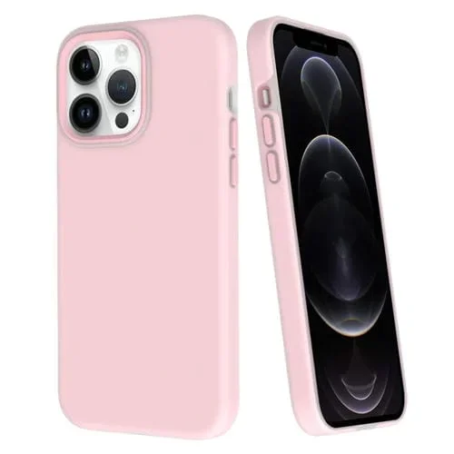 Funda para Teléfono iPhone 12 Pro con Dopamina y Agujero Grande para PC (Rosa)
