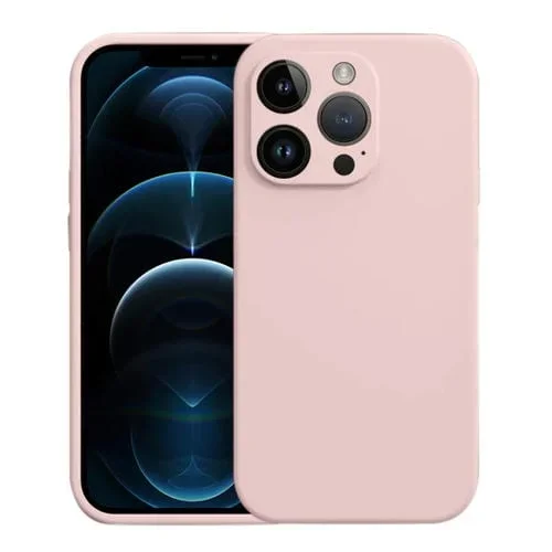 Funda para Teléfono iPhone 12 Pro Max Magsafe Silicona Líquida (Rosa)