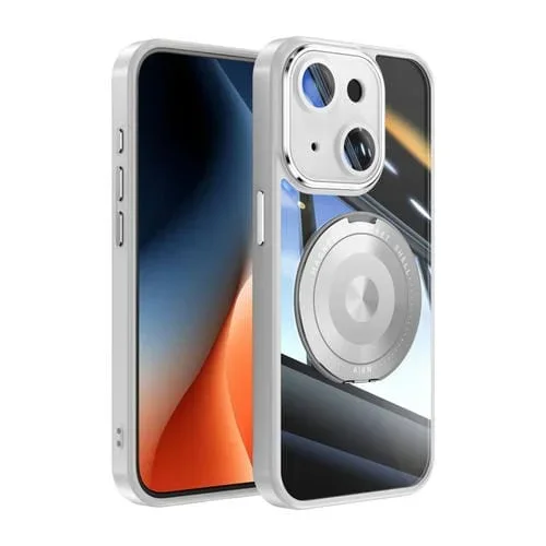 Funda para Teléfono iPhone 13 360 Holder Magsafe Acrylic Hybrid TPU (Gris)