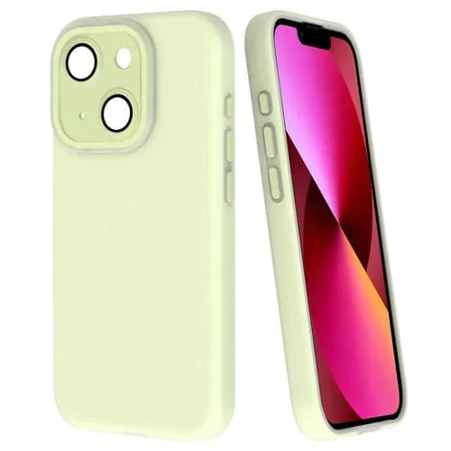 Funda para Teléfono iPhone 13 Dopamina Orificio Fino PC (Verde)