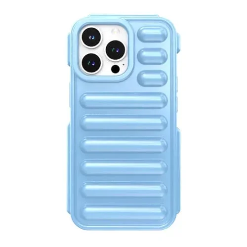 Funda para Teléfono iPhone 13 Pro Capsule Series Candy Color TPU (Azul)