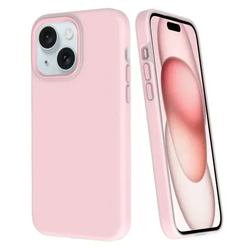 Funda para Teléfono iPhone 15 Dopamina PC Big Hole (Rosa)