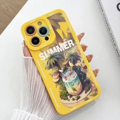 Funda para Teléfono iPhone 15 Pro Max Liquid Angel Eyes Dopamina TPU (Mojito)