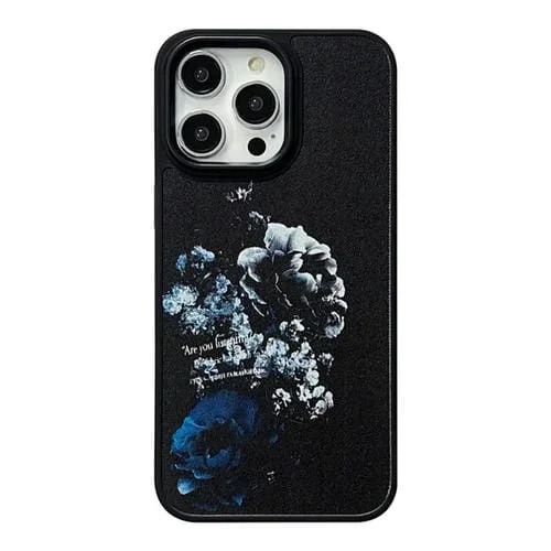 Funda para Teléfono iPhone 15 Pro Skin Feel Matte TPU + PC a Prueba de Golpes (Peonía)
