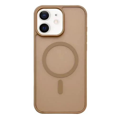 Funda para Teléfono Magsafe Frosted Skin Feel iPhone 11 (Dorado Desierto)