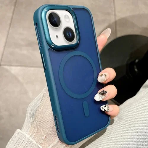 Funda para Teléfono Magsafe iPhone 14 a Prueba de Golpes con Disipación de Calor (Azul)