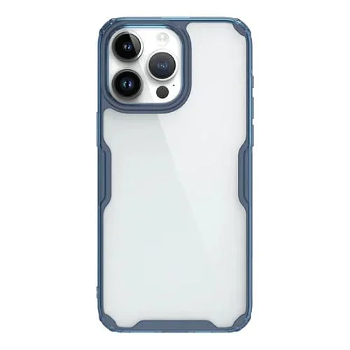 Funda para Teléfono Nillkin iPhone 15 Pro Ultra Clear PC + TPU (Azul)