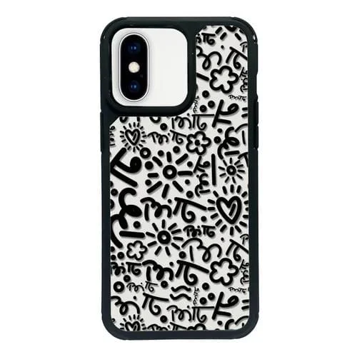 Funda para Teléfono PC iPhone X/Xs Cobertura Total (Geométrica A)