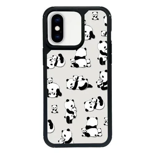 Funda para Teléfono PC iPhone Xs Max Cobertura Total (Panda)
