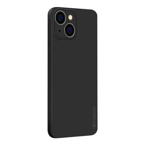 Funda para Teléfono Pinwuyo Sense Series iPhone 15 Silicona Líquida TPU (Negro)