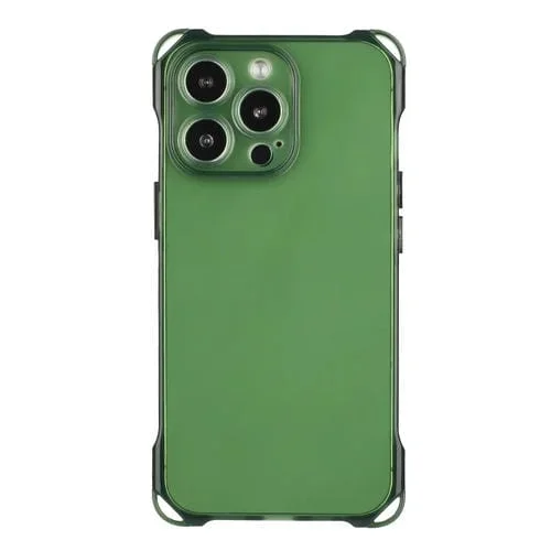 Funda para Teléfono TPU Apple iPhone 15 Pro Max a Prueba de Golpes de Cuatro Esquinas (Verde)