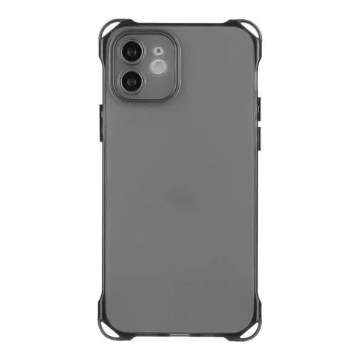 Funda para Teléfono TPU iPhone 11 a Prueba de Golpes Cuatro Esquinas (Negro)