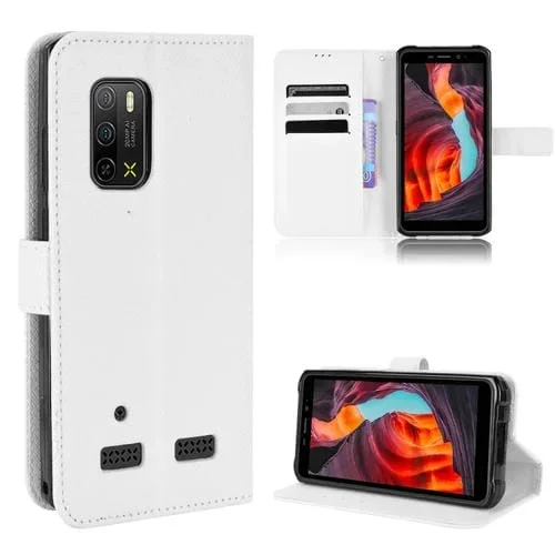 Funda para Ulefone Armor X10 y X10 Pro con Textura Diamond (Blanco)