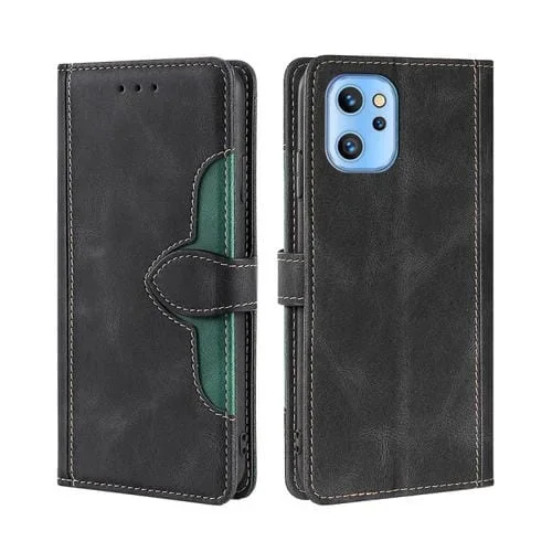 Funda para Umidigi A13/A13 Pro/A13S PU Cuero con Hebilla Magnética Horizontal (Negro)