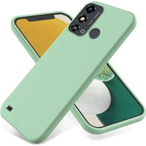 Funda para ZTE Blade A53 a Prueba de Golpes Silicona Líquida (Verde)