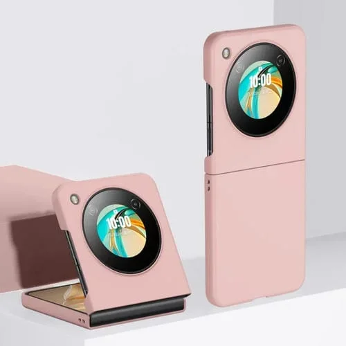 Funda PC para ZTE Nubia Flip y Libero Flip Skin Feel a Prueba de Golpes (Rosa)