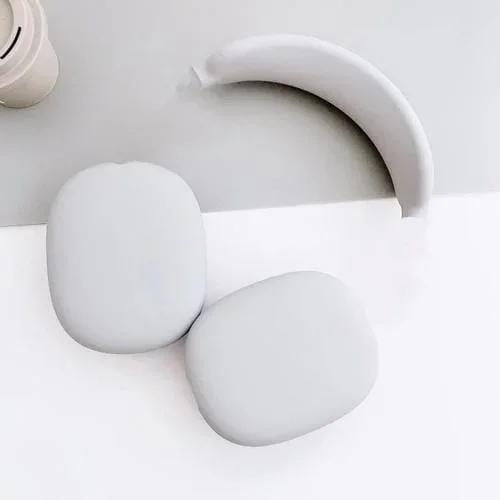 Funda Protectora Auriculares Silicona 3 en 1 Airpods Max (Blanco)