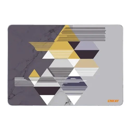 Funda Protectora de Cristal para MacBook Air 13.3 A2179 A2337 Enkay Hat-Prince Geometry No.1