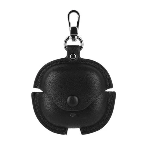 Funda Protectora de Cuero para Auriculares Redmi Buds 6 Lite Business con Gancho (Negro)