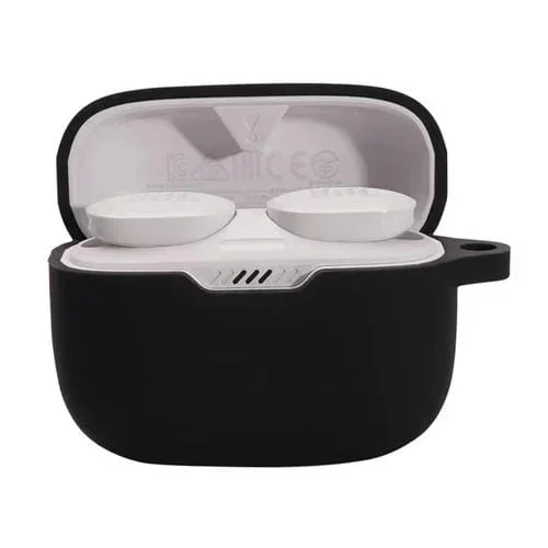 Funda Protectora de Silicona para Auriculares Inalámbricos JBL T230Nc Tws (Negro)