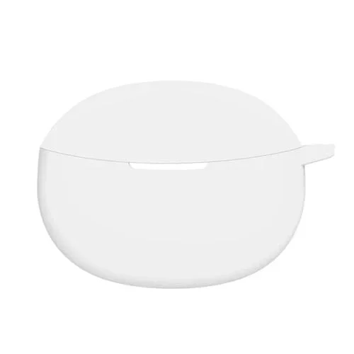 Funda Protectora de Silicona para Realme Buds Air 3 Neo Auriculares Inalámbricos (Blanco)