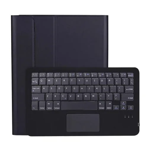 Funda Protectora de Teclado Bluetooth A11B-A para iPad Pro 11 Inch (2021) con Touchpad Pen Slot Soporte (Negro)