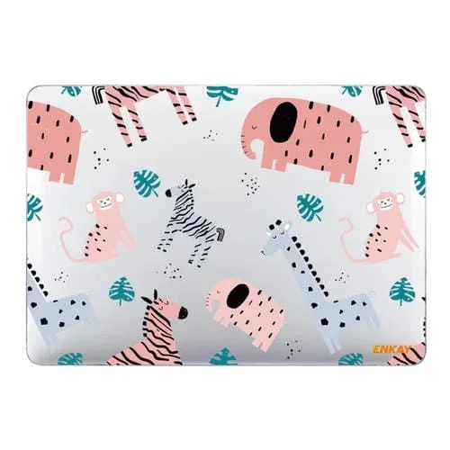Funda Protectora Enkay Animal Series Laopop para MacBook Pro 13.3 Inch A2251 / A2289 / A2338 (2020) (Animales No.2)