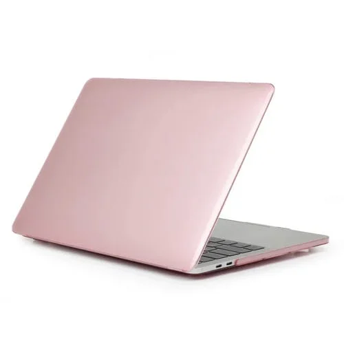 Funda Protectora Estilo Cristal para Portátil MacBook Pro 13,3 A2338 (2022) (Rosa)
