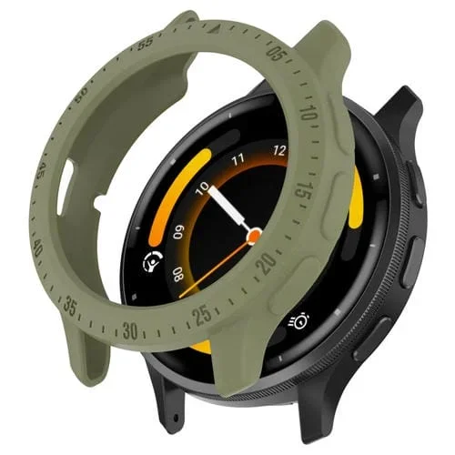 Funda Protectora Garmin Venu 3 Half Pack Hollow TPU Armor para Reloj (Verde)