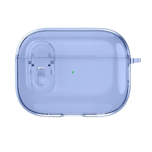 Funda Protectora para AirPods 1/2 Ice Crystals A Prueba de Golpes (Azul)