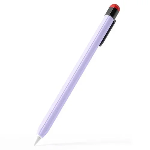 Funda Protectora para Apple Pencil 2 Pen Clip Ultra Thin Series (Púrpura)