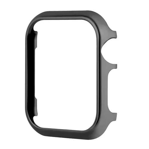 Funda Protectora para Apple Watch Series 3, 2 y 1 38mm Mirror Hollow (Negro)