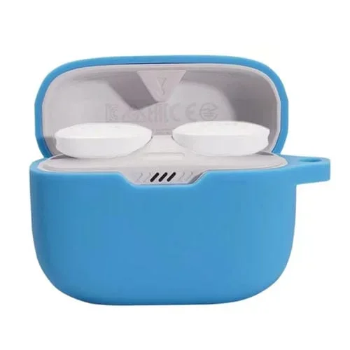 Funda Protectora para Auriculares JBL T130Nc con Hebilla Colgante (Sky Blue)