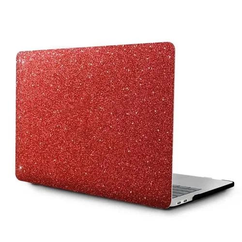Funda Protectora para Computadora Portátil PC MacBook Pro 15 A1707 A1990 (2016) (Rojo del Vino)
