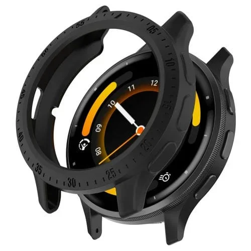 Funda Protectora para Garmin Venu 3S Half Pack Hollow TPU Armor (Negro)