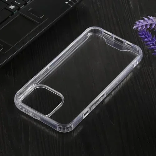 Funda Protectora para iPhone 13 Pro TPU + PC Transparente a Prueba de Golpes Cuatro Esquinas