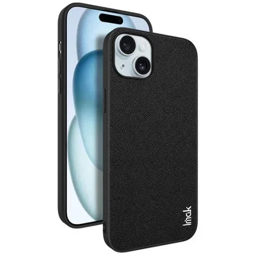 Funda Protectora para iPhone 15 Imak Lx-5 Series PC + PU + TPU a Prueba de Golpes (Textura Cruzada)