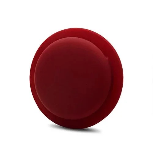 Funda Protectora Silicona AirTag Anti-Rayado (Rojo Vino)
