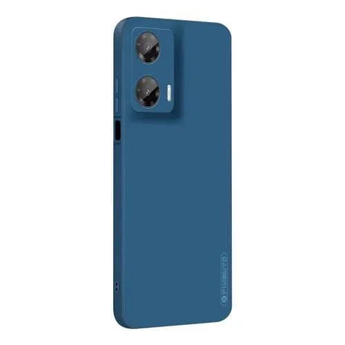 Funda Silicona Líquida TPU Motorola Moto G35 Pinwuyo Sense Series (Azul)