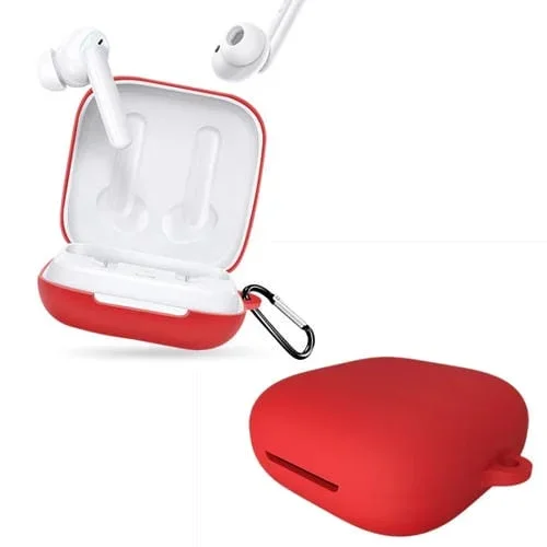 Funda Silicona para Oppo Conco W51 Wireless Aurphone de protección (Rojo)