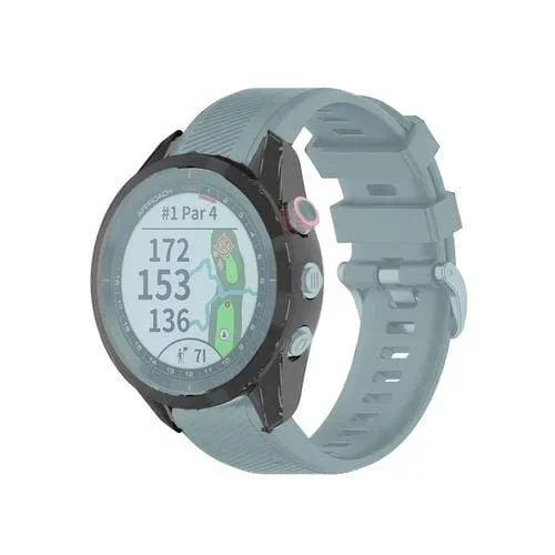 Funda Silicona TPU para Garmin S62 Enfoque (Negro Transparente)
