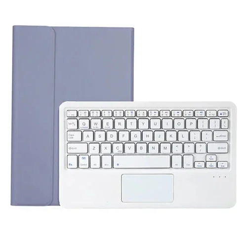 Funda Teclado Bluetooth Oppo Pad 11 Pulgadas Op11-A Cuero Ultra Delgada con Panel Táctil (Púrpura)